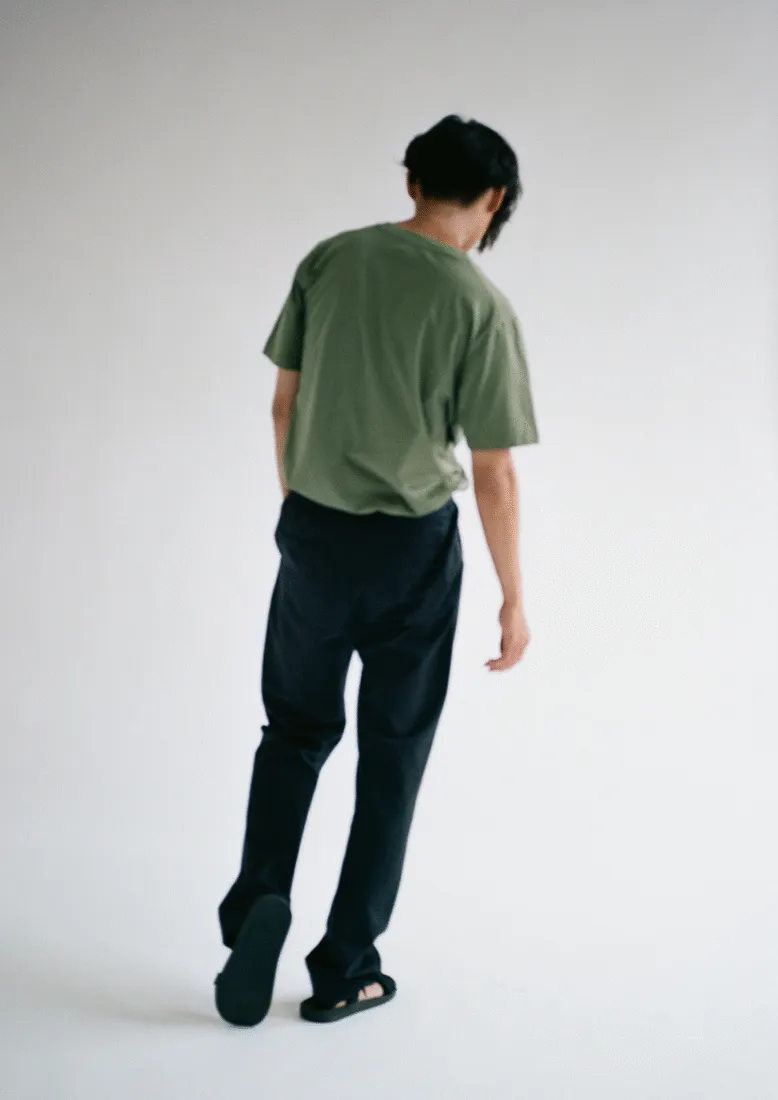 08 / Straight Leg Trousers Dark Navy