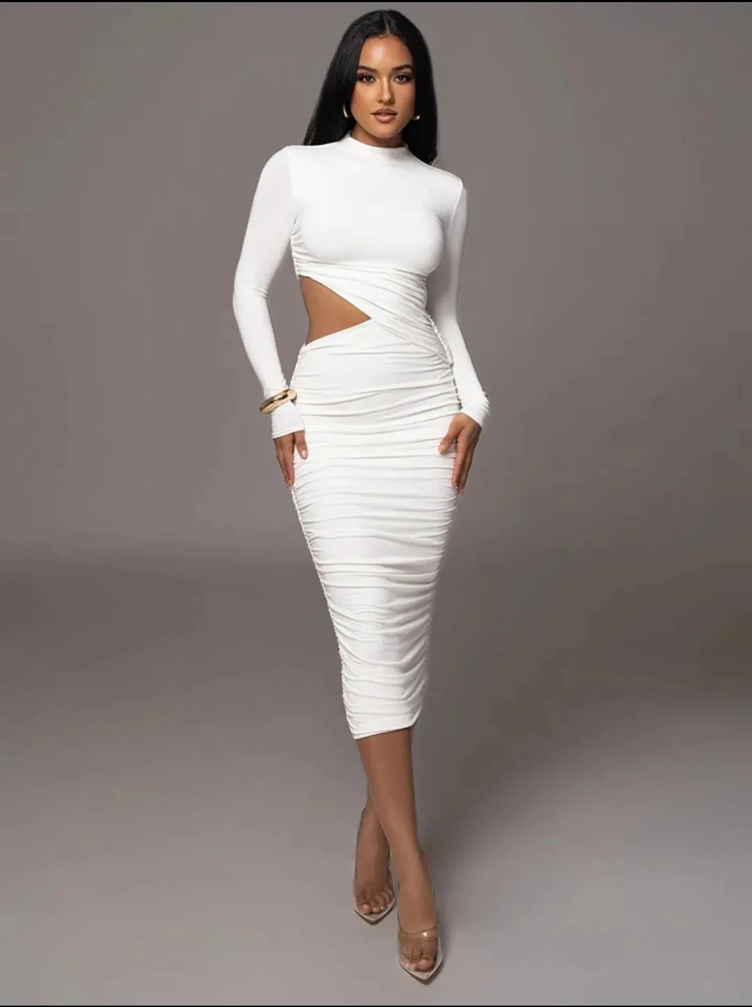 Abecca Bodycon Midi Dress