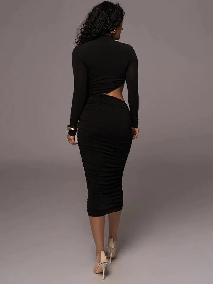 Abecca Bodycon Midi Dress