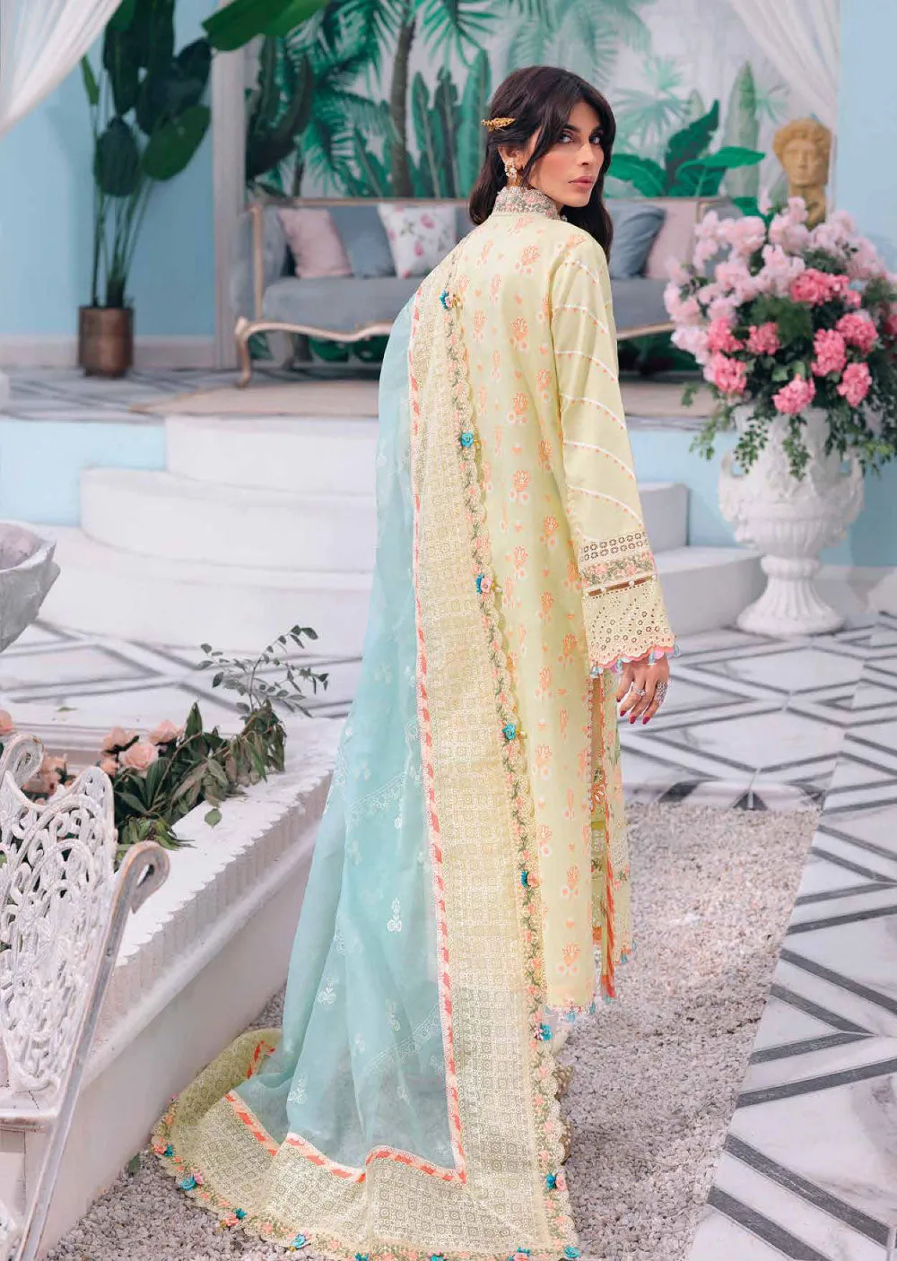 AL22-07 - Unstitched -  Afsana Luxury Lawn Collection by Anaya Chaudhry