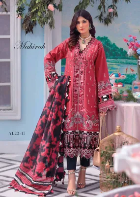 AL22-15 - Unstitched -  Afsana Luxury Lawn Collection by Anaya Chaudhry