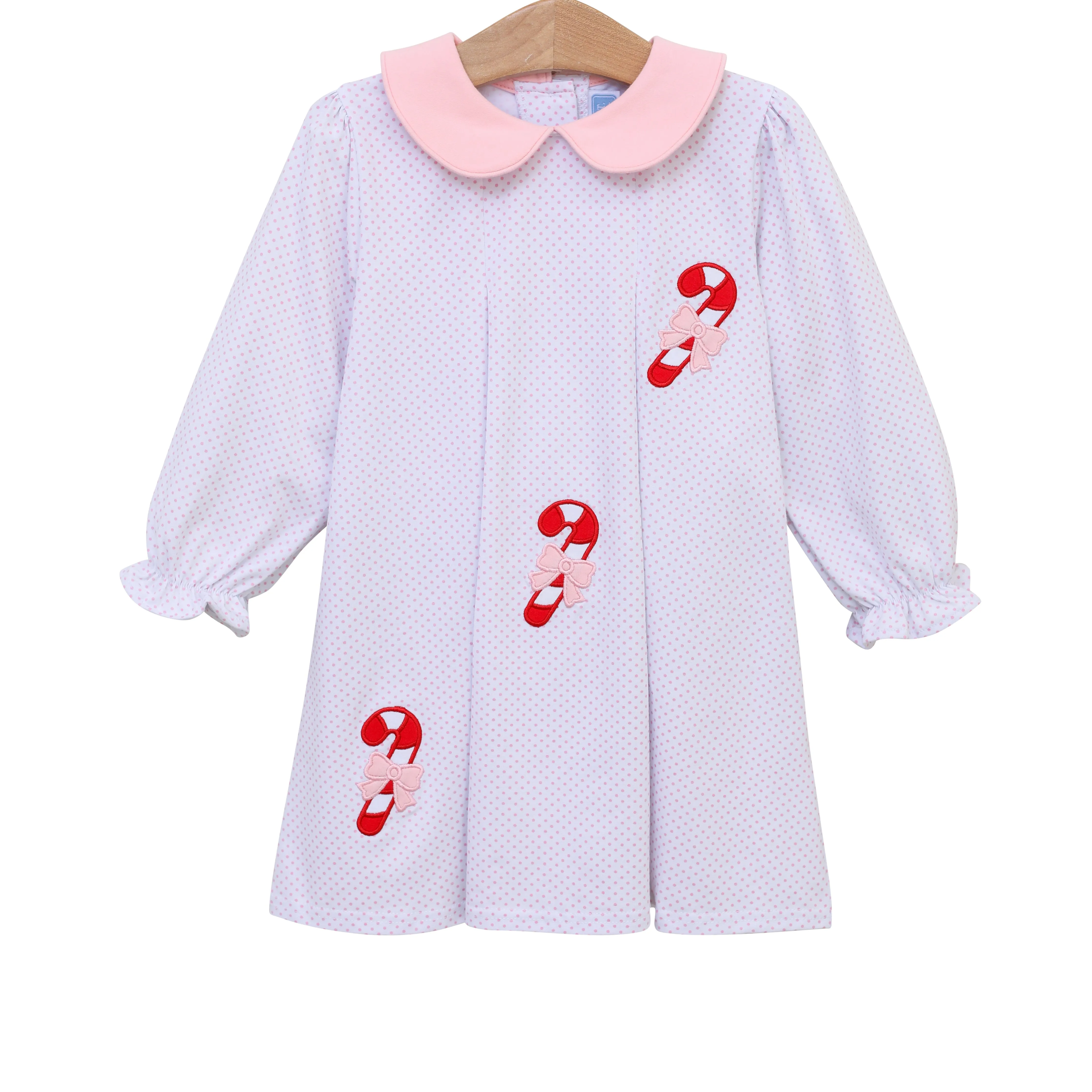 Applique Dress - Candy Cane