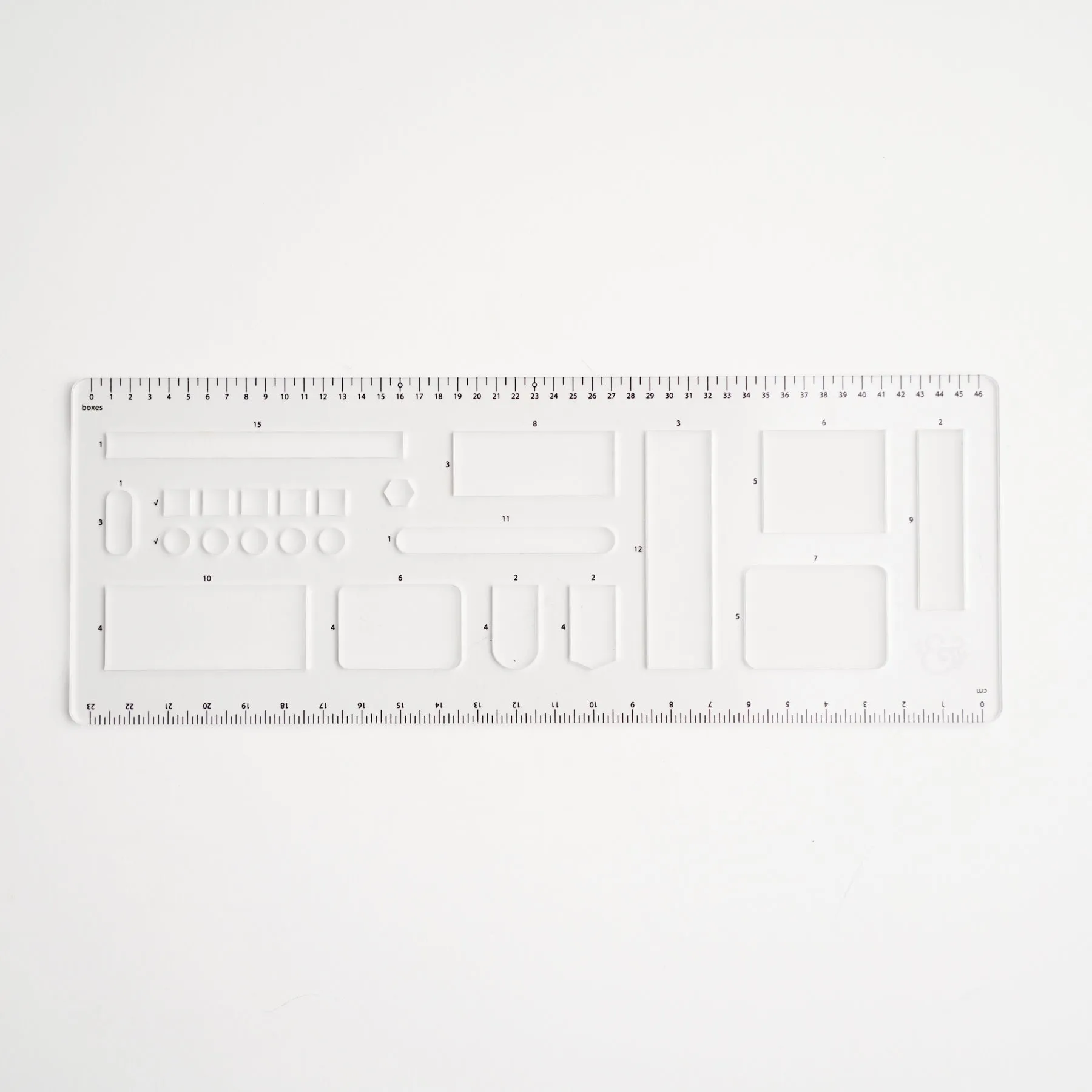 B5 Dot Grid Planner Stencil