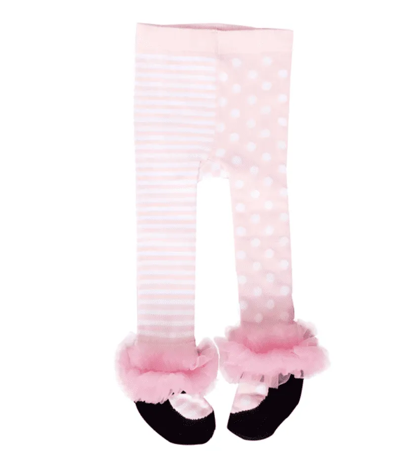 Baby Girls Stocking with Ballet Frills