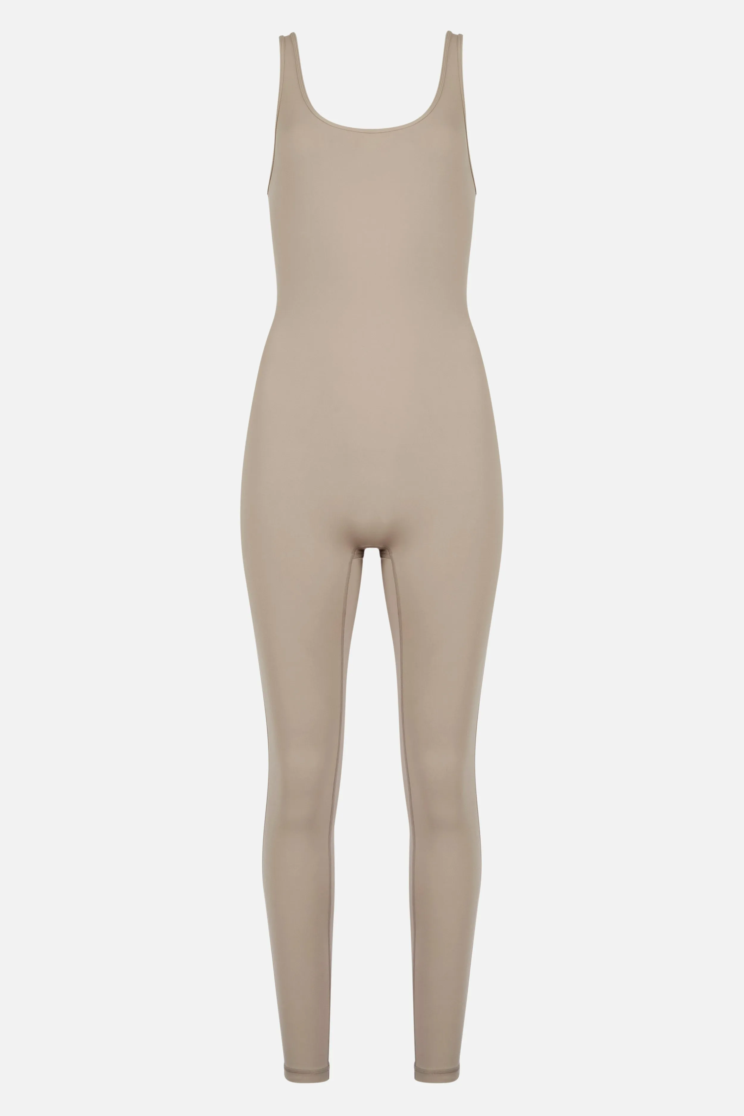 Base Sculpting Tank Unitard - Taupe