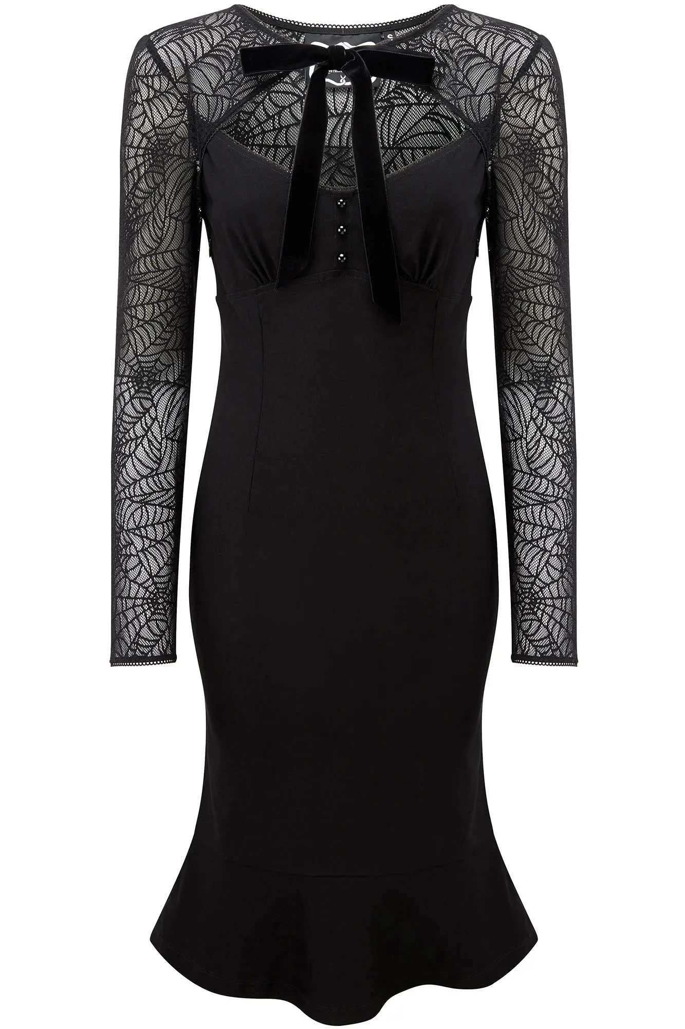 Bat To The Bone Bodycon Dress [B]