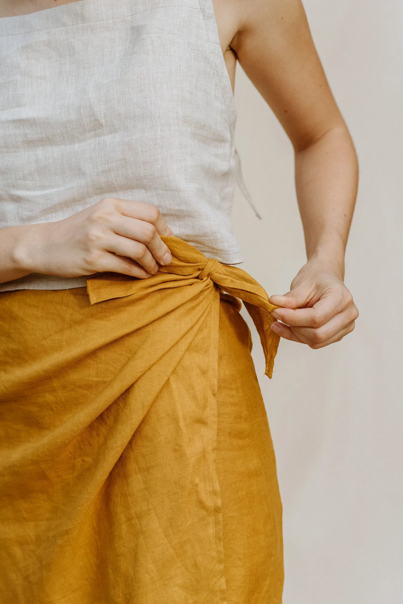 Bellbird Wrap Skirt - Sewing Pattern | Common Stitch