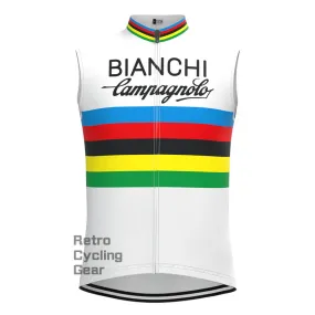 Bianchi Stripe Retro Cycling Vest