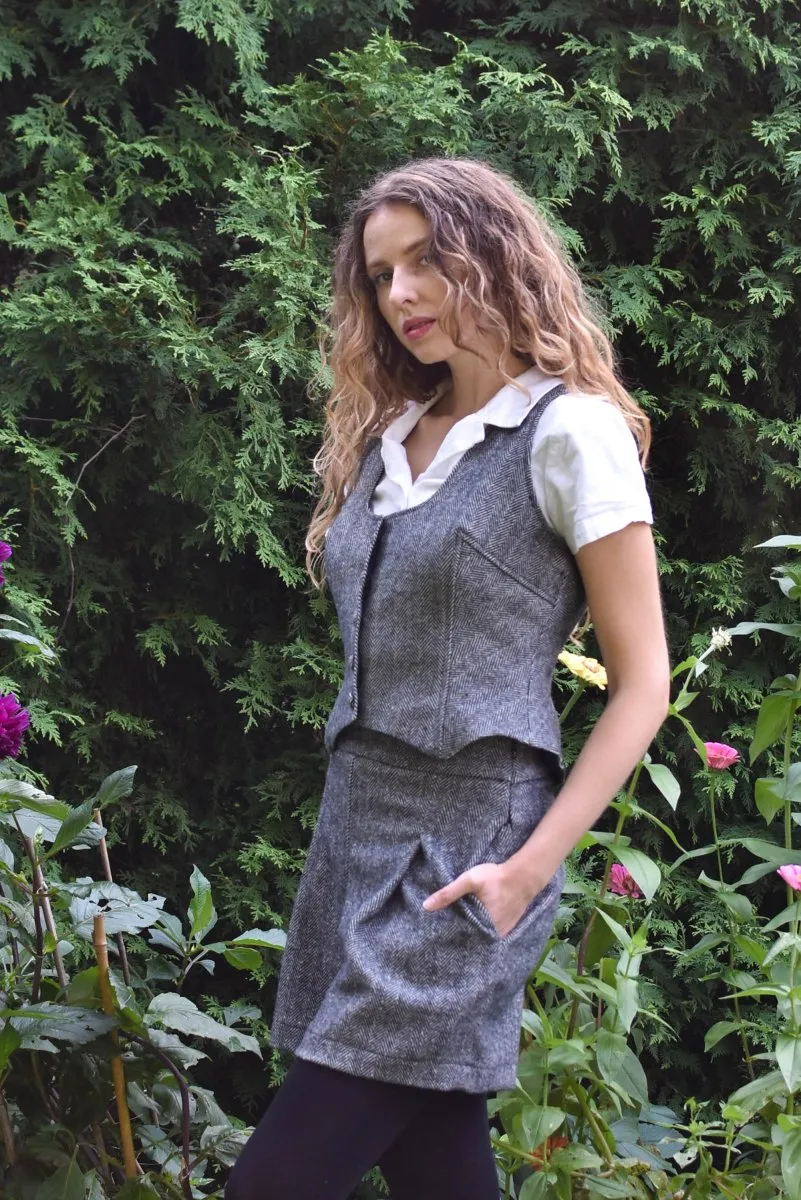 Bodybag Eastmain Waistcoat Vest (Herringbone)