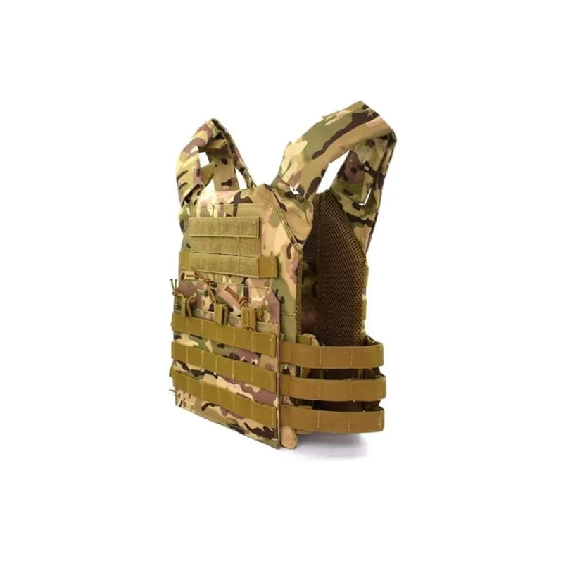 CAMO LIGHTWEIGHT MOLLE PLATE CARRIER / VEST