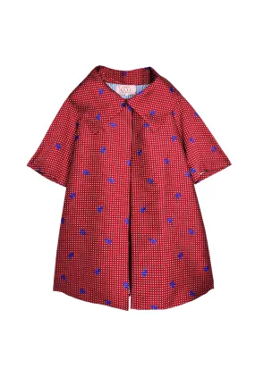 Car Coat - Gingham et Rose