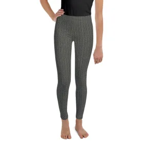 Chainmail Pattern Youth Leggings