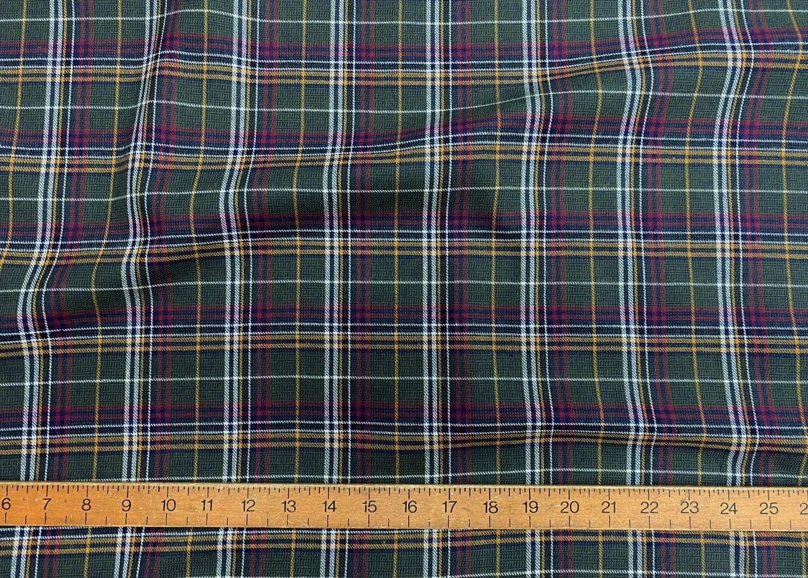 Cotton Tartan - Green