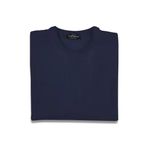 Crewneck Jumper in Navy