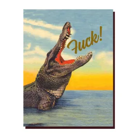 Croc Fuck! Card