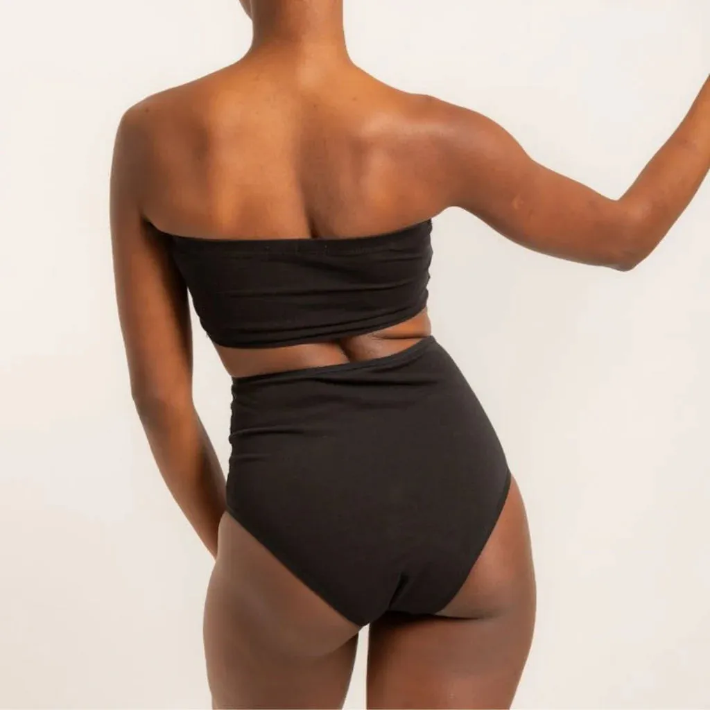 Culotte Menstruelle Taille Haute ORNETA Flux Moyen (Jour)