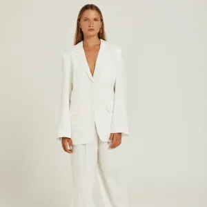 ELLE BLAZER | White