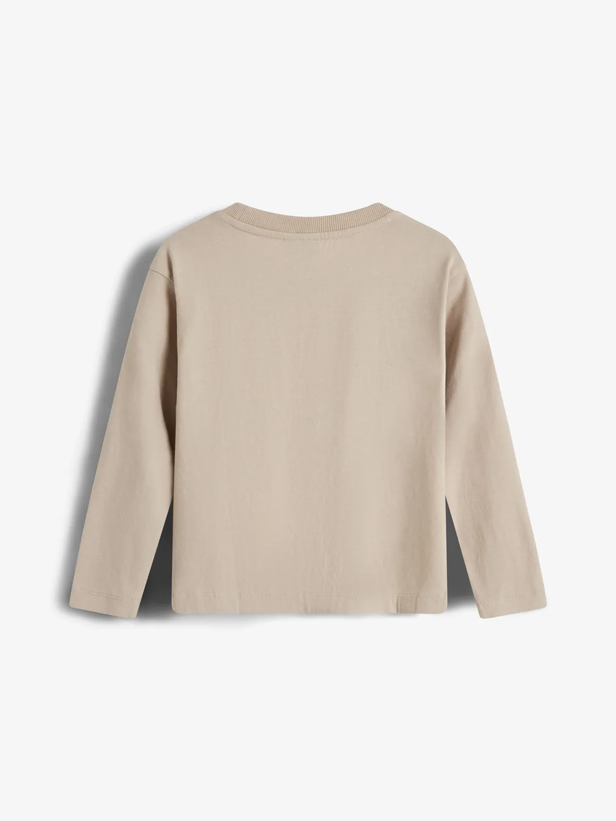 Foxie Long Sleeved T-shirt - Kids - Beige