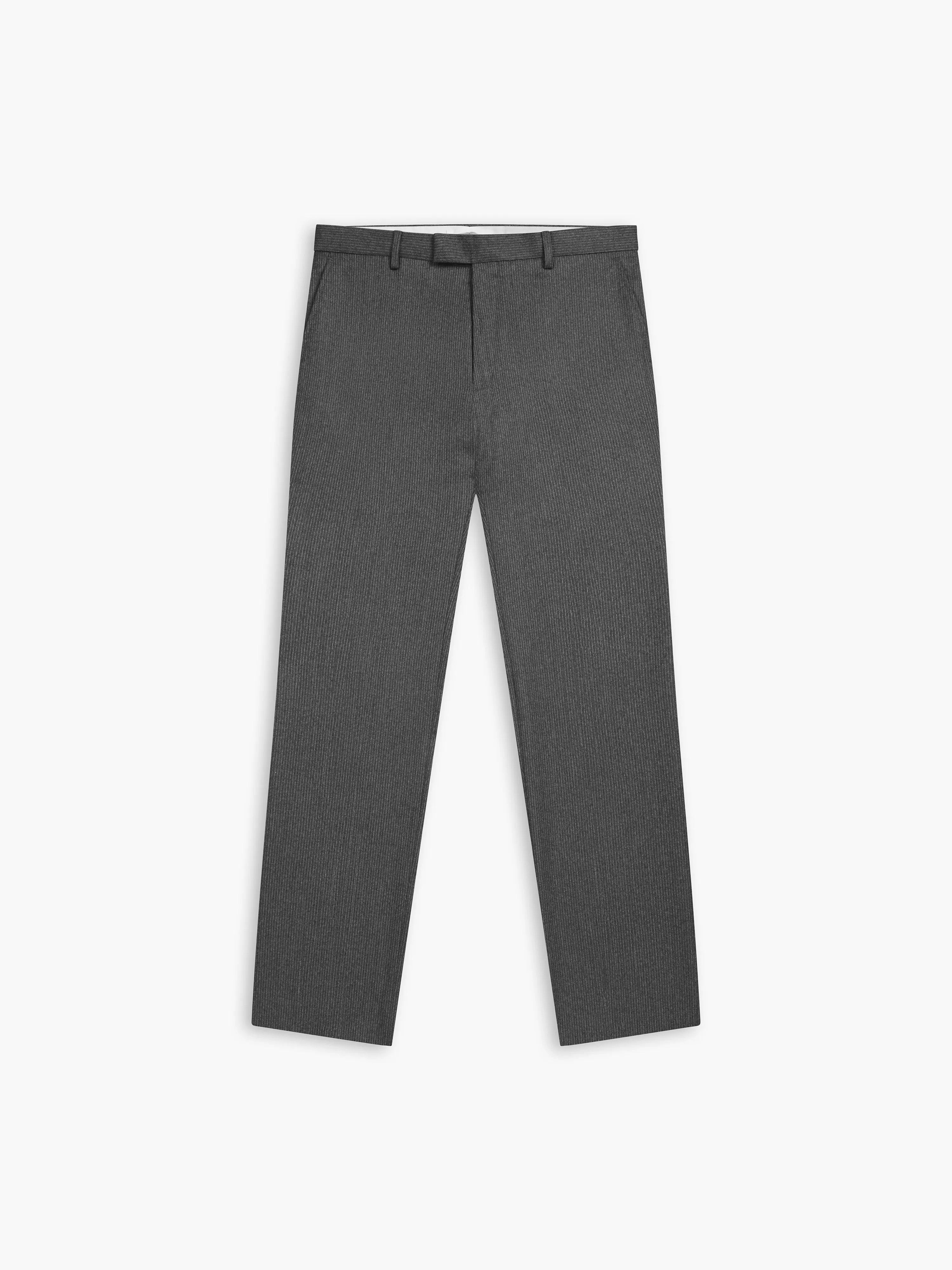 Gainsborough Slim Fit Grey Pinstripe Trousers