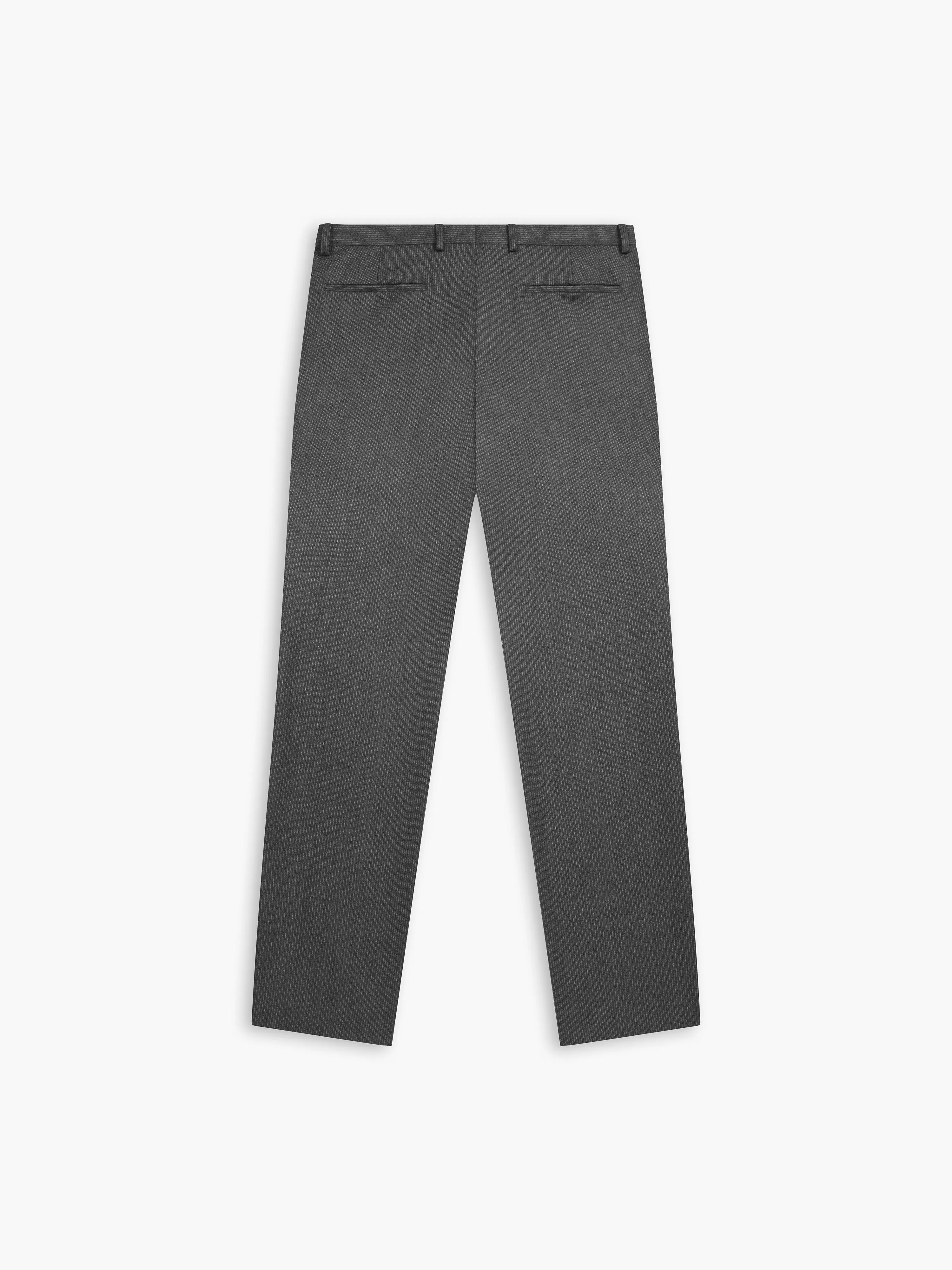 Gainsborough Slim Fit Grey Pinstripe Trousers