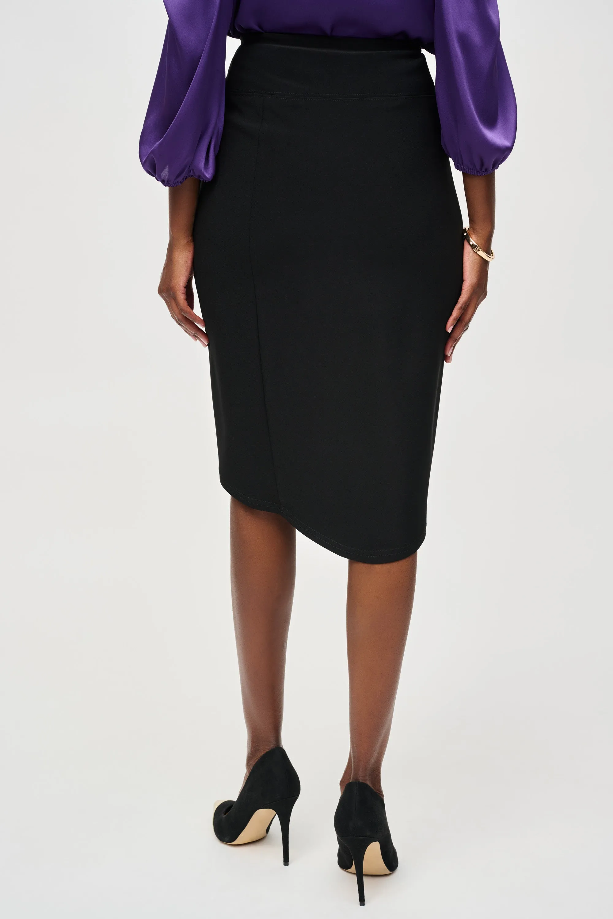 HI LO PENCIL SKIRT