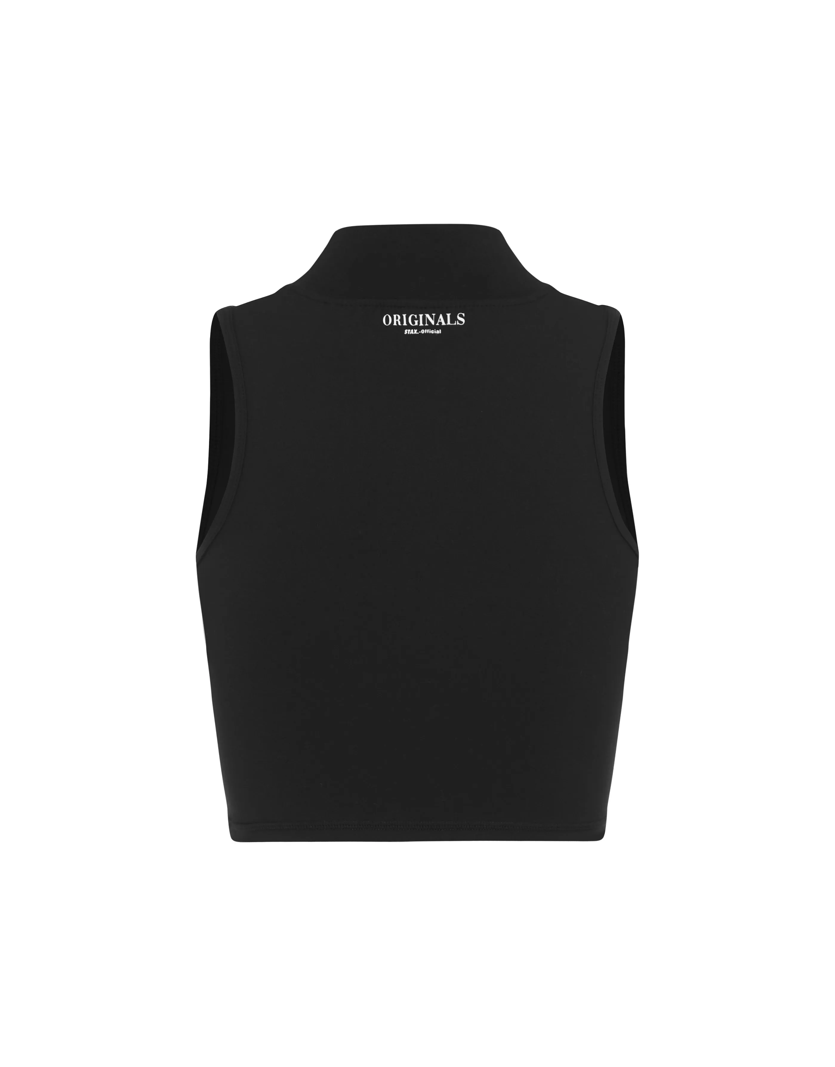 High Neck Cropped tank NANDEX ™ - Black