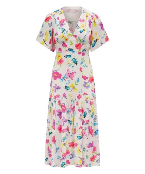 Imelda Cream Bug Dress