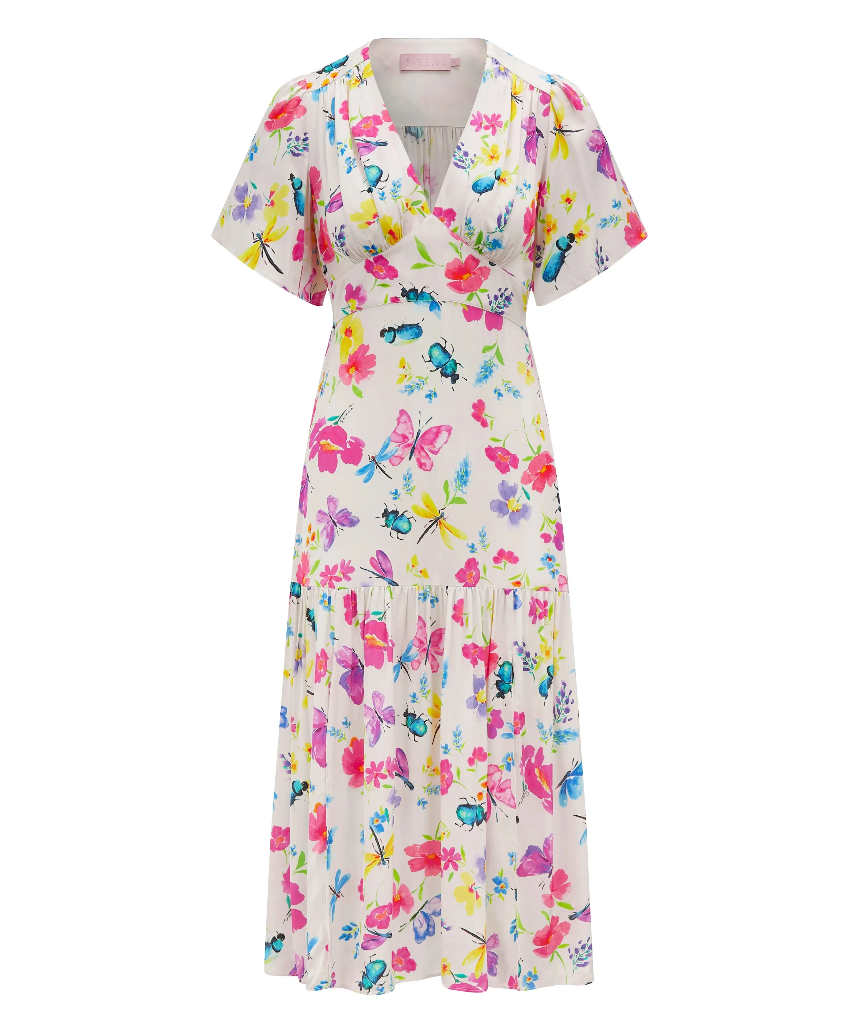 Imelda Cream Bug Dress