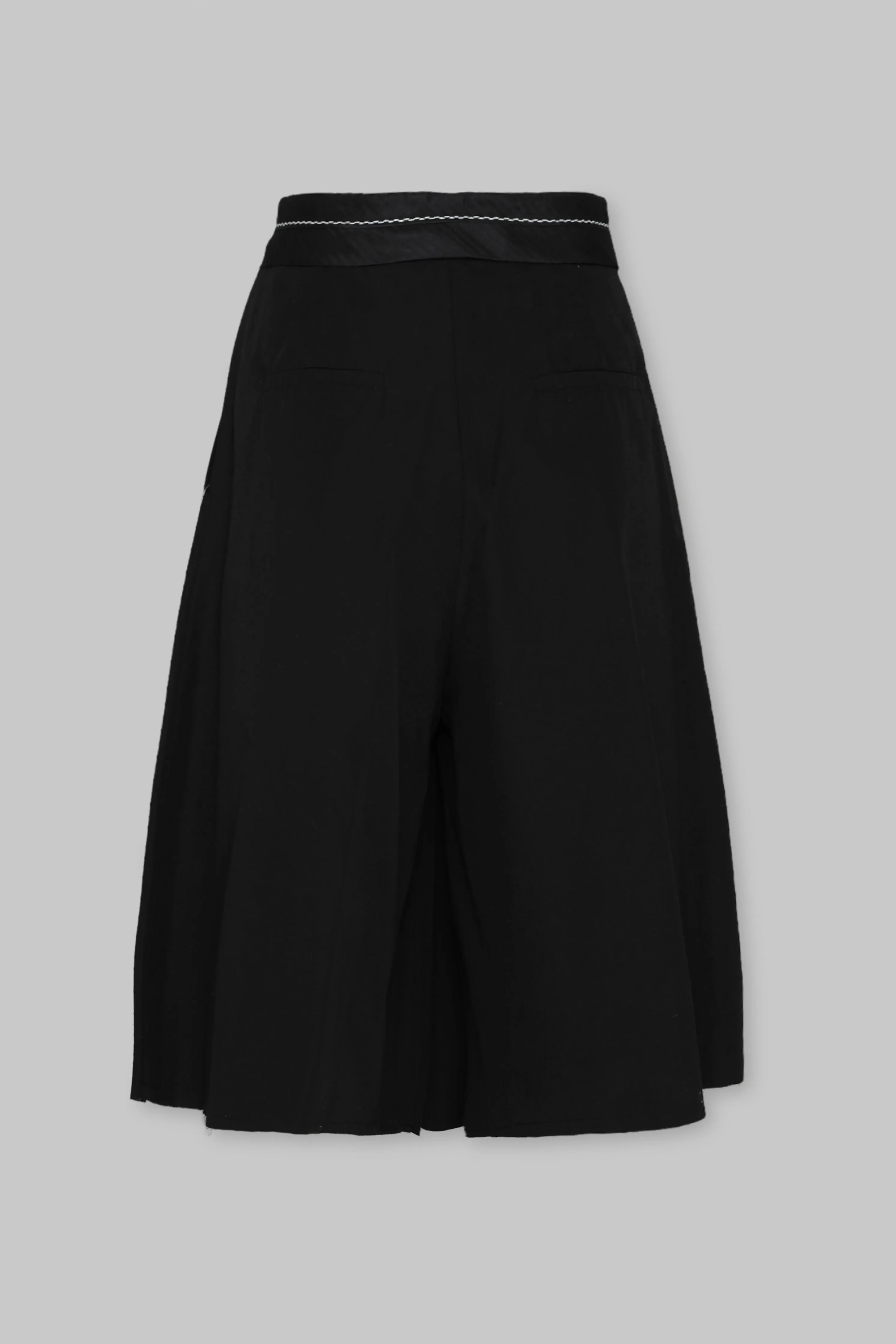 INSIDE OUT WAIST PLEATED CULOTTES