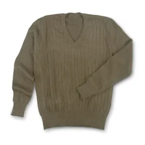 Issued Czech Army V-Neck Sweater