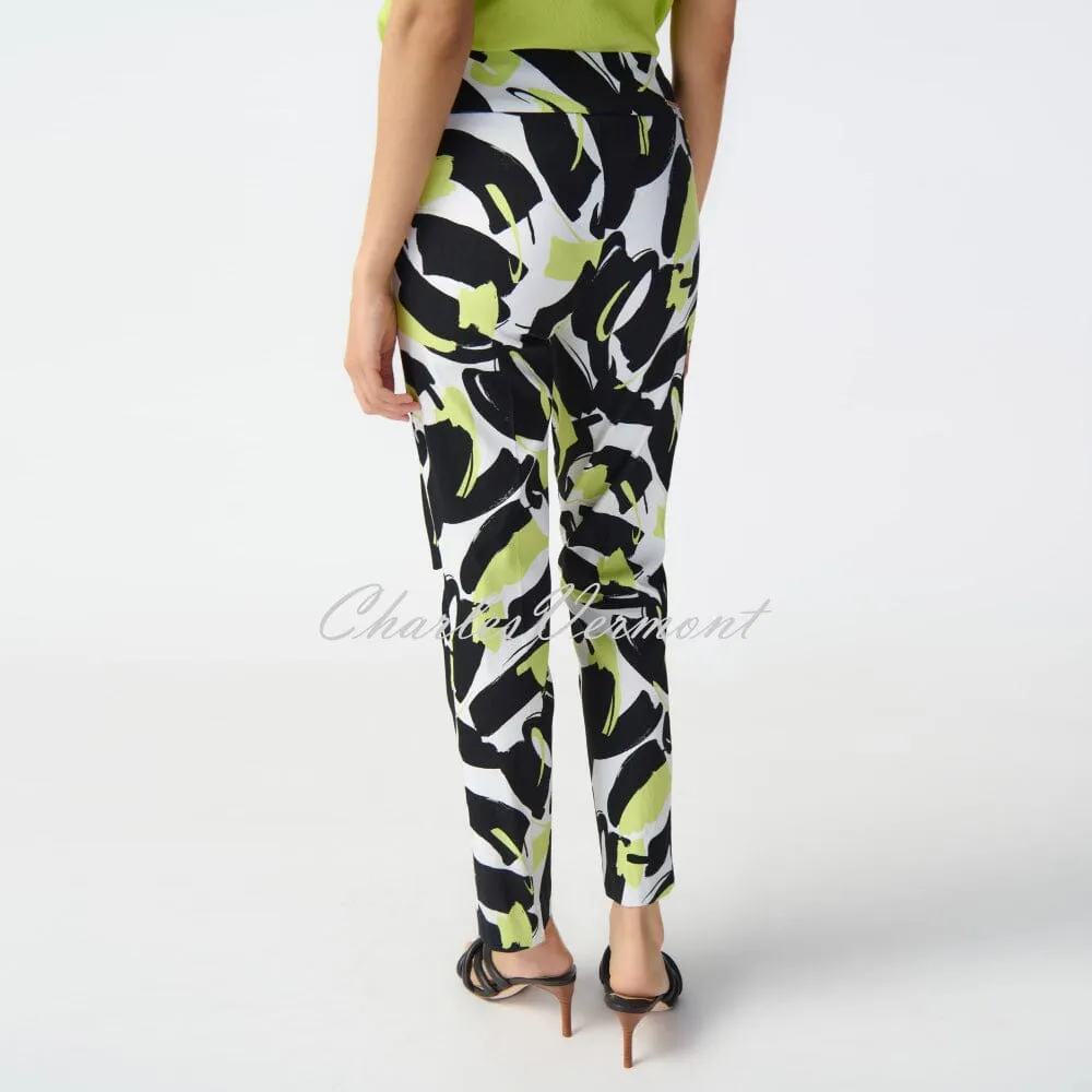 Joseph Ribkoff Abstract Print Trouser - Style 241266