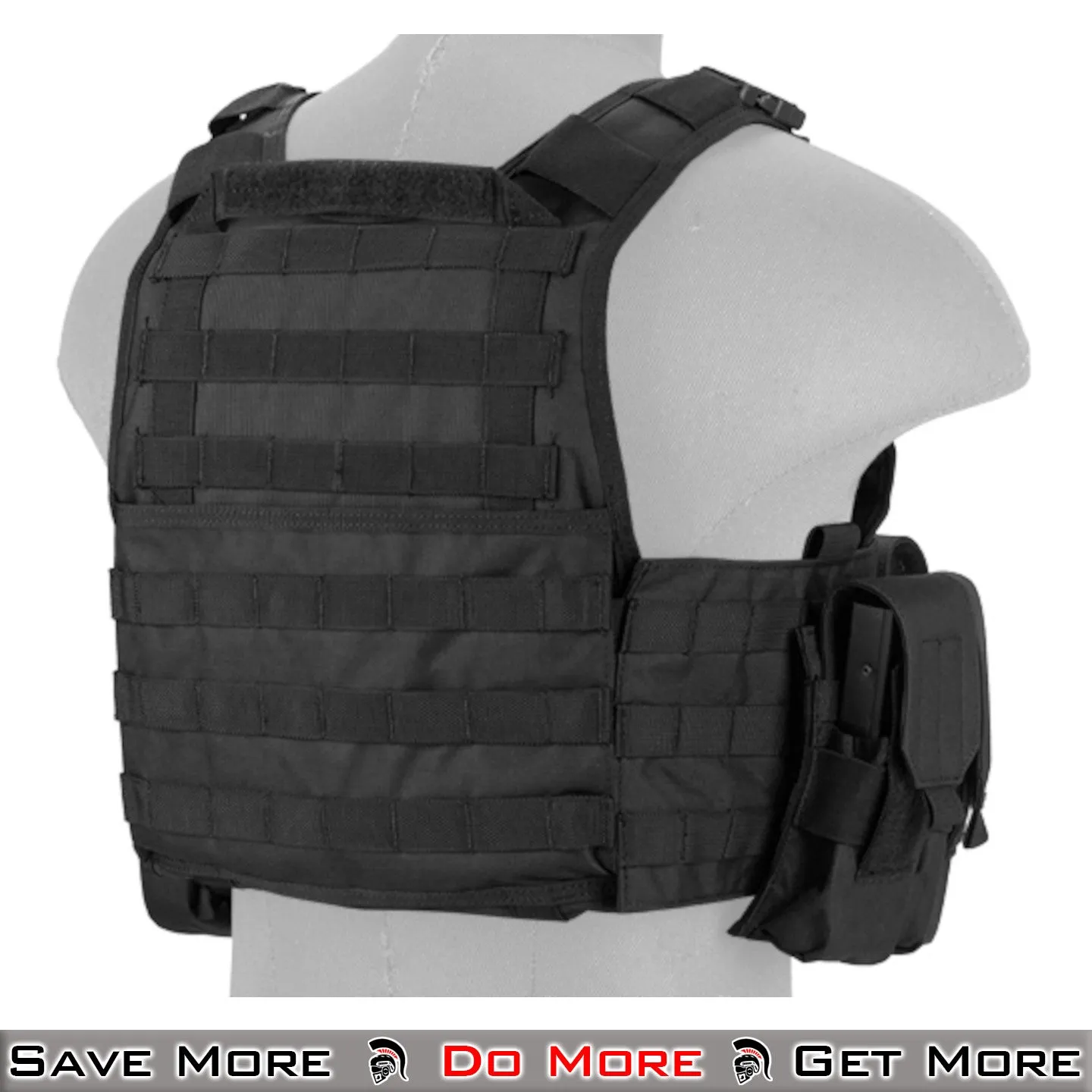 Lancer Tactical 600D Nylon Assault Tactical Vest Airsoft Vest Tactical Plate Carrier