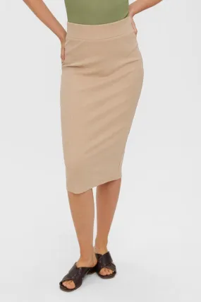 Lavender High Waist Pencil Skirt - Nomad