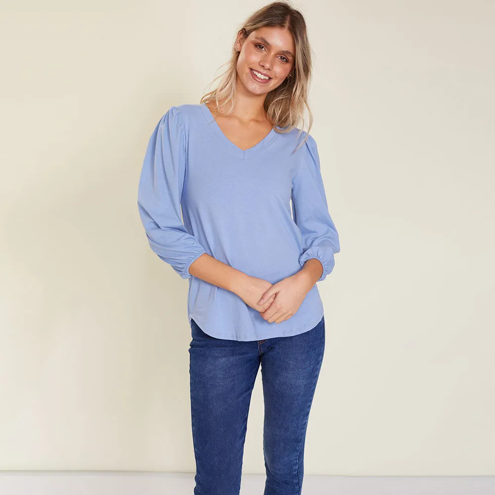 Leon Top (Baby Blue)