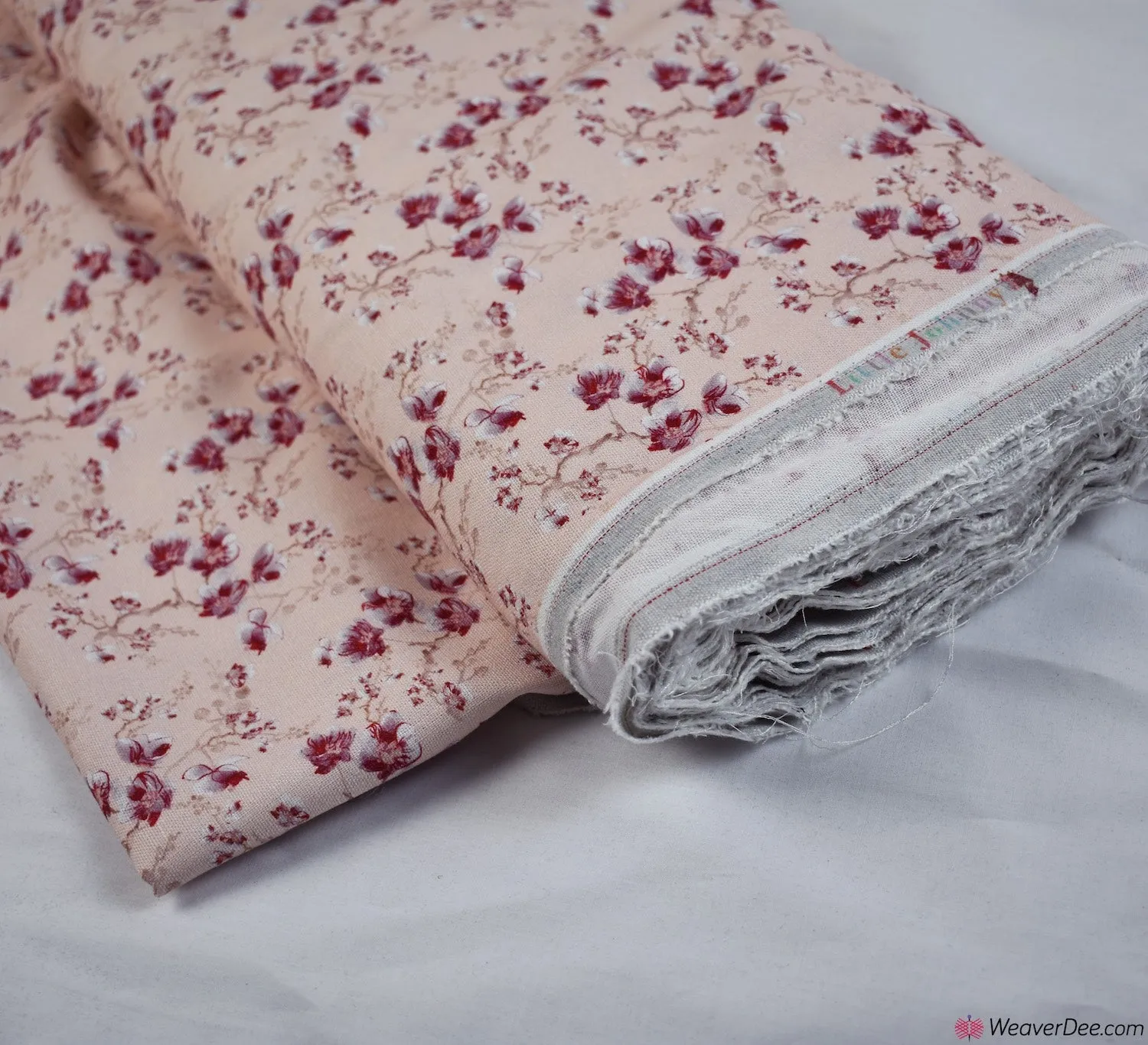 Little Johnny Linen Blend Fabric - Blossom Dew