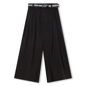 Logo Cropped Trousers