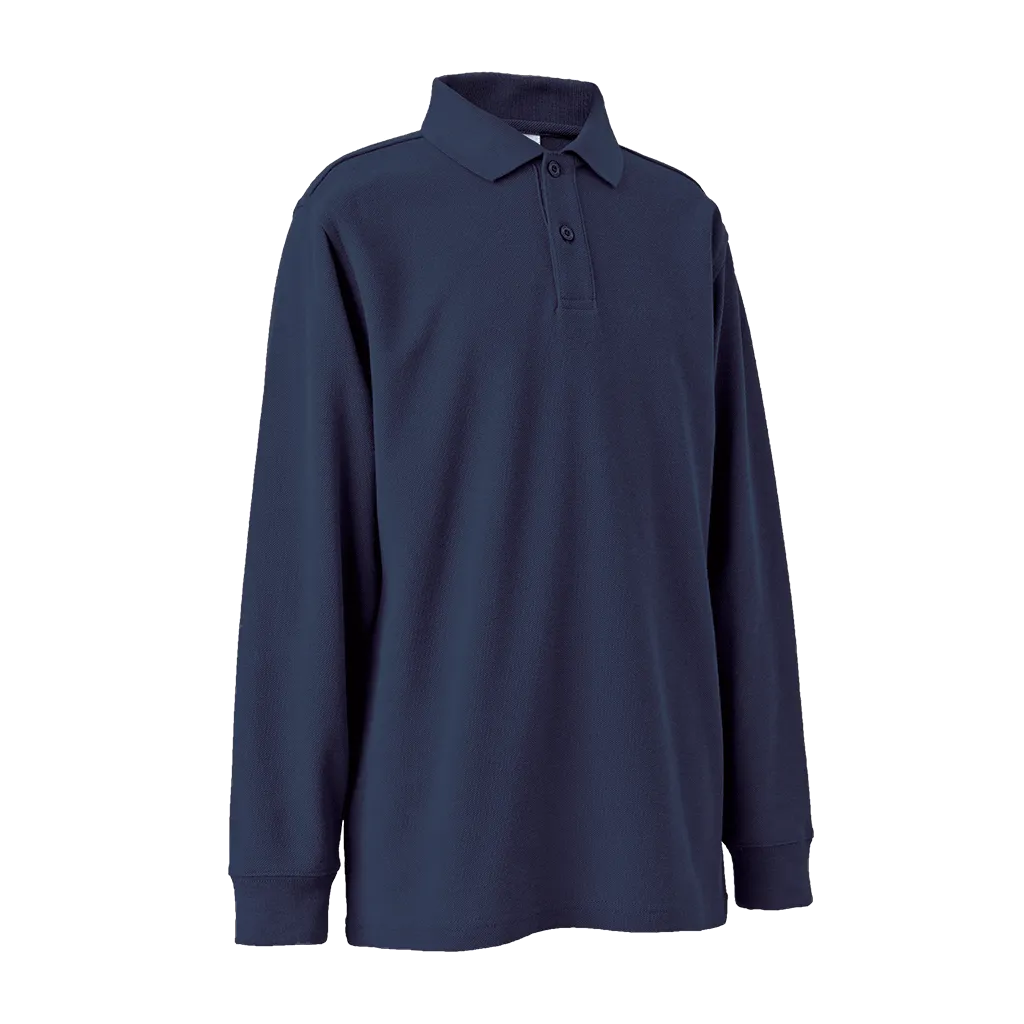 Long Sleeve Polo Shirt - ROCKLEY