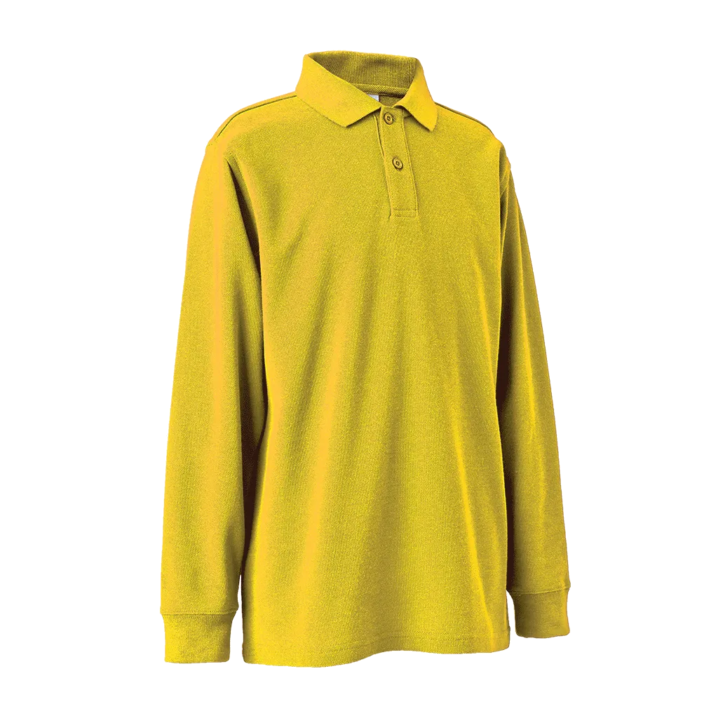 Long Sleeve Polo Shirt - ROCKLEY