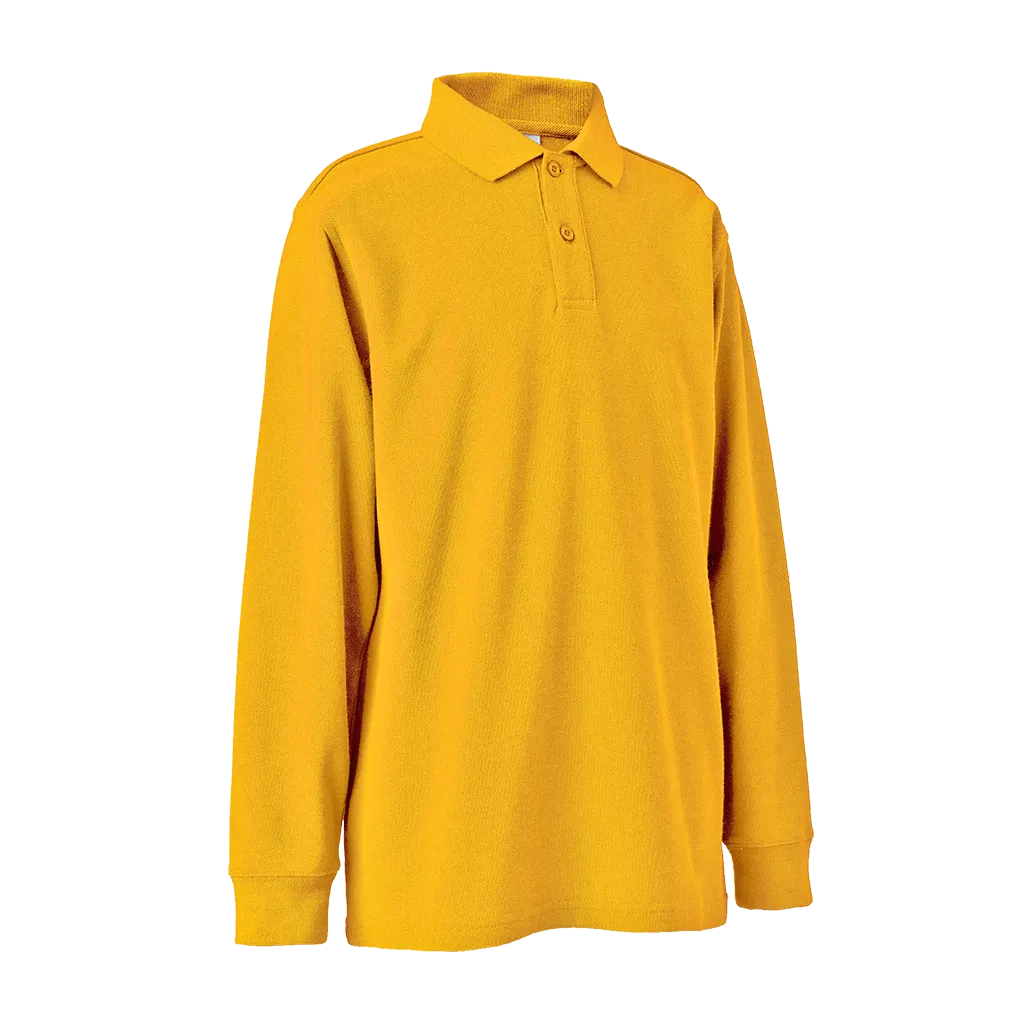 Long Sleeve Polo Shirt - ROCKLEY