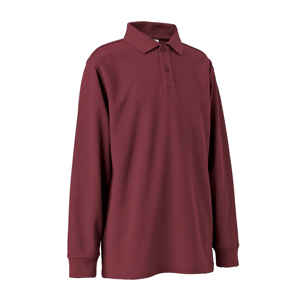 Long Sleeve Polo Shirt - ROCKLEY