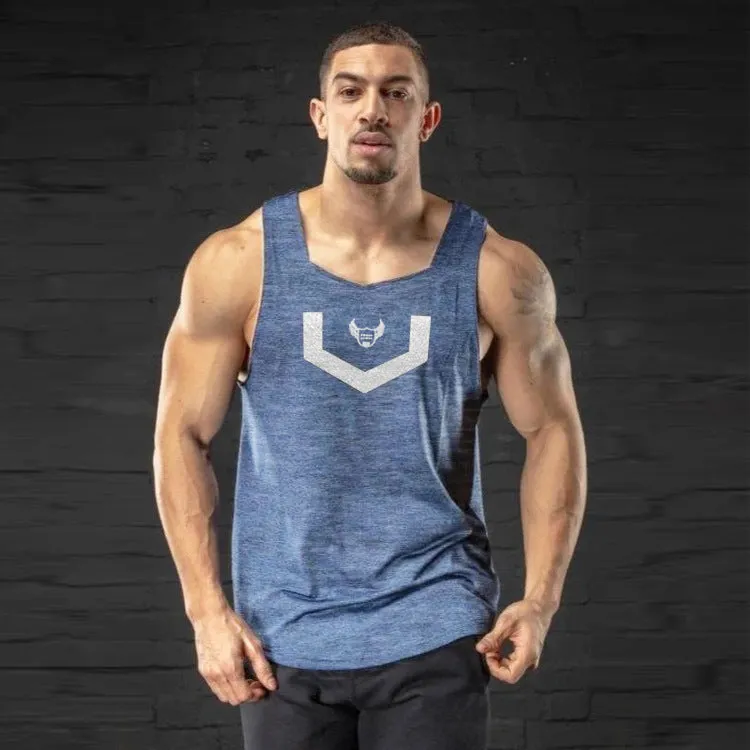 Mens Muscle Fit Gym Fitness Sports Training Quick-Drying Breathable Sleeveless Vest