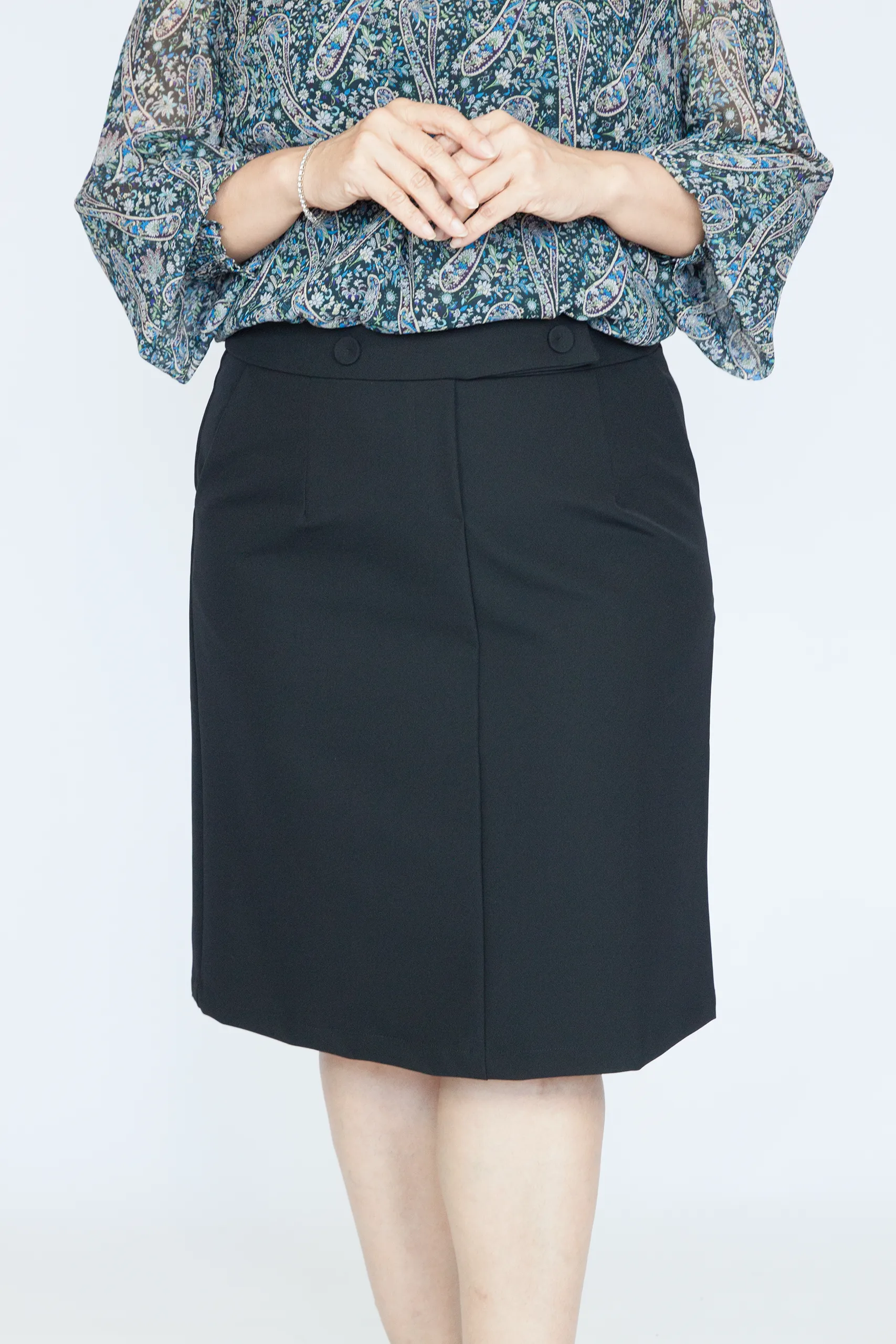 Midi Pencil Skirt