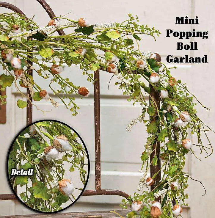 *Mini Popping Boll Garland