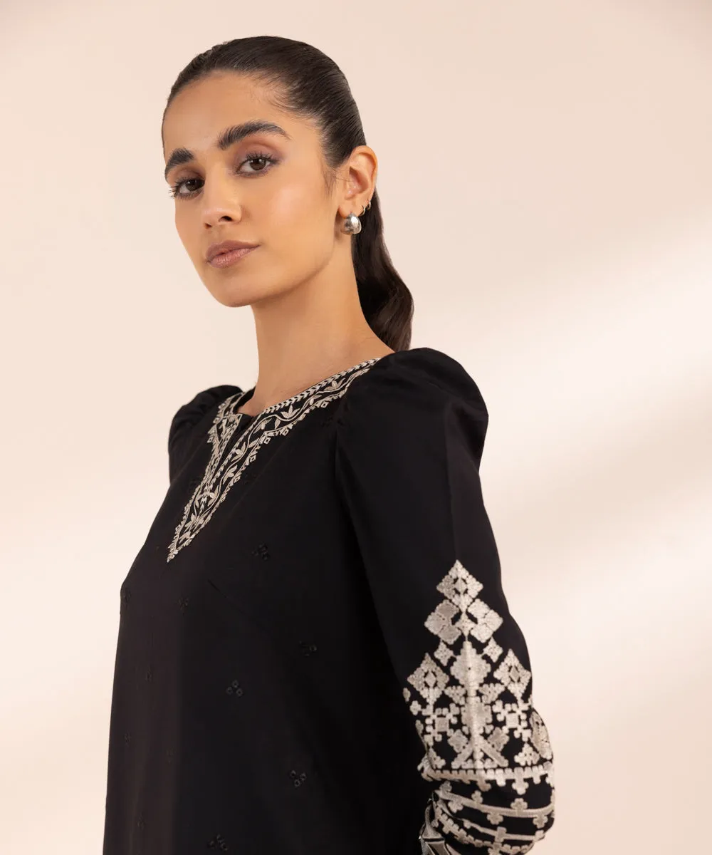 Monochrome '24-2 Piece - Embroidered Cambric Suit - 0U2Tebw24V42