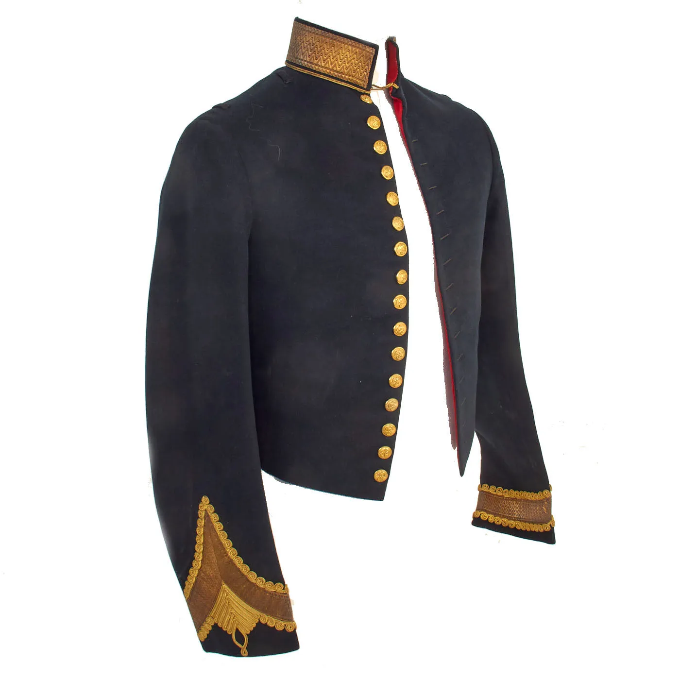 Original U.S. Pre-WWII US Marine Corps Named Officer’s Evening Dress A Uniform Belonging To Marine Present For Pearl Harbor Attack - Colonel Ralph Robinson