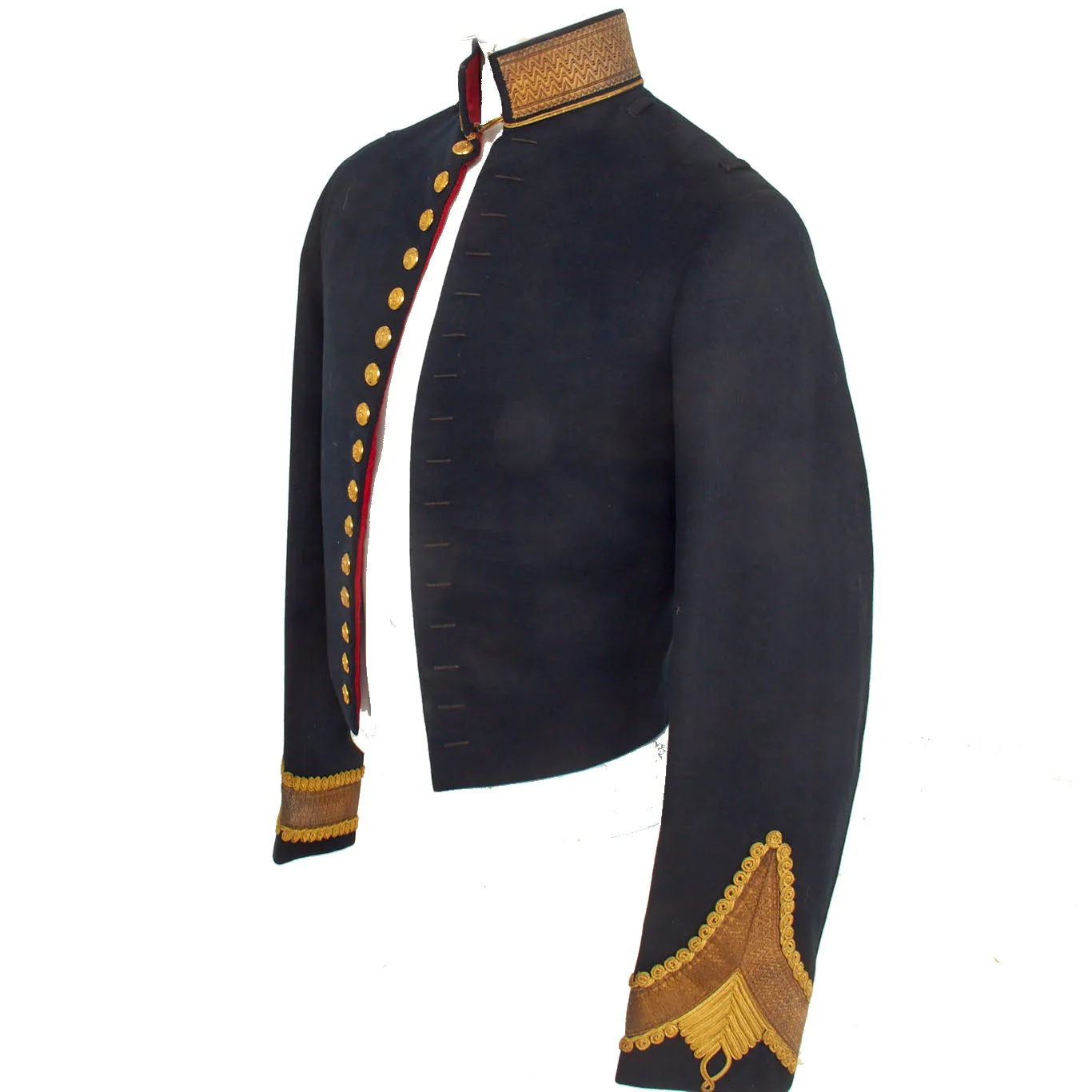 Original U.S. Pre-WWII US Marine Corps Named Officer’s Evening Dress A Uniform Belonging To Marine Present For Pearl Harbor Attack - Colonel Ralph Robinson