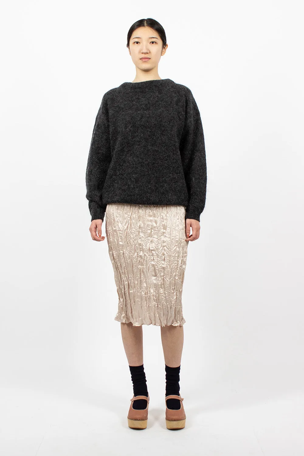 Pencil Skirt Pebble Beige