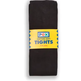 Pex Cotton Soft Tights (Black)