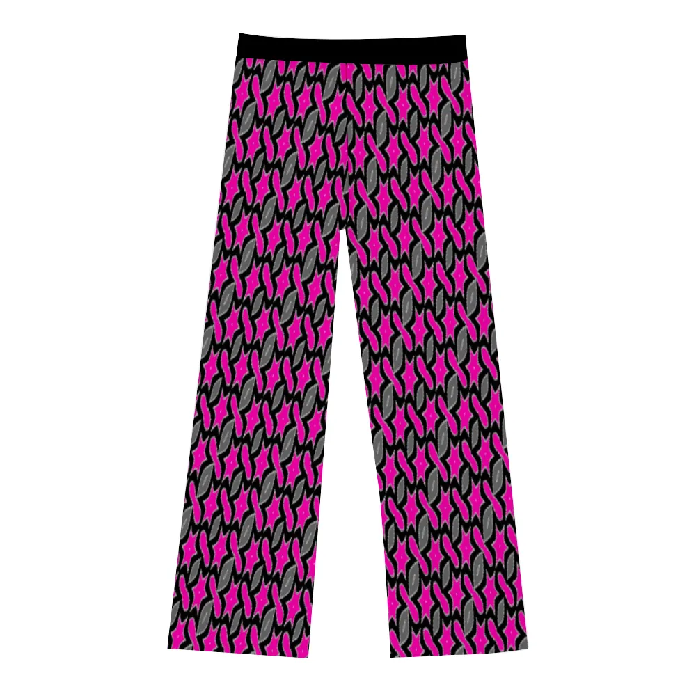 Pink Star Women Yoga Wide Leg Lounge Sweatpants