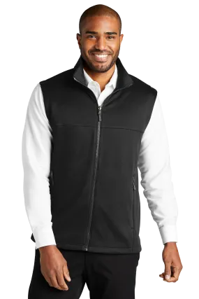 Port Authority® Collective Smooth Fleece Vest - Deep Black